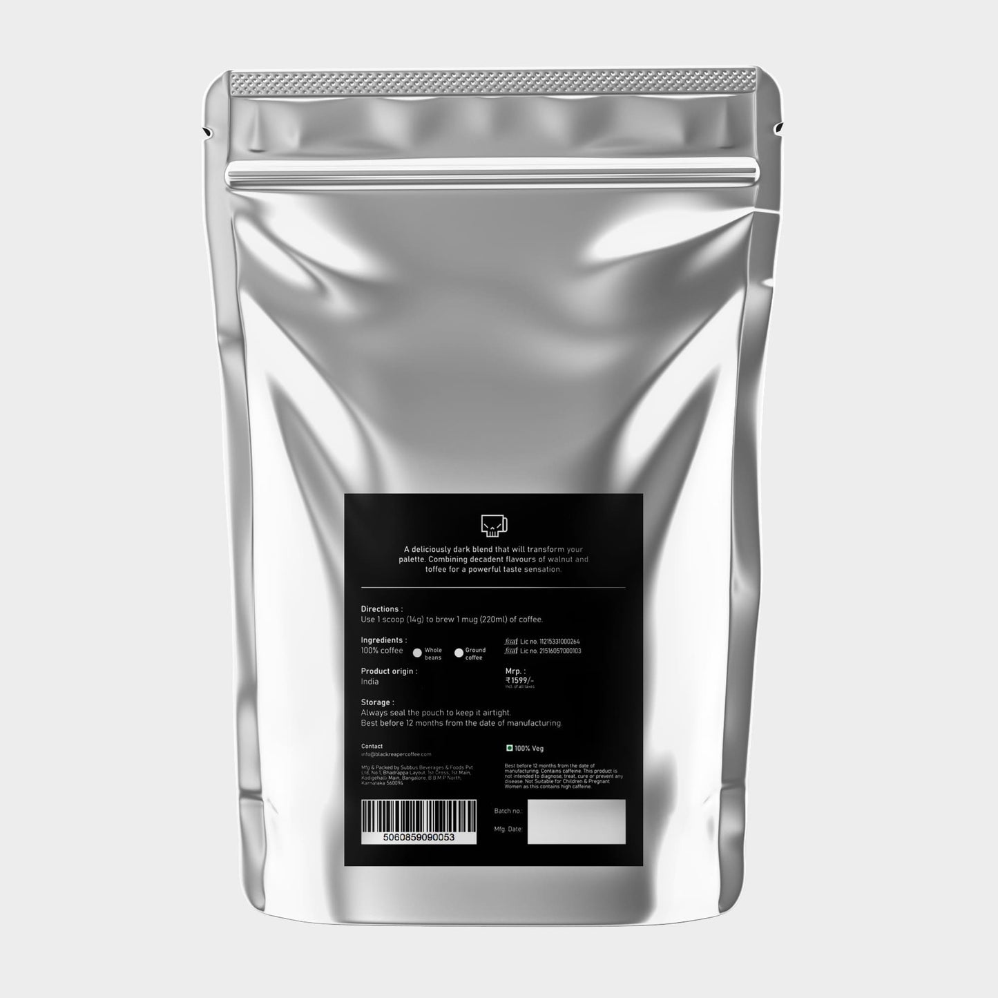 Shoreditch Blend - (Medium-Dark Roast) - 1000gms Pack