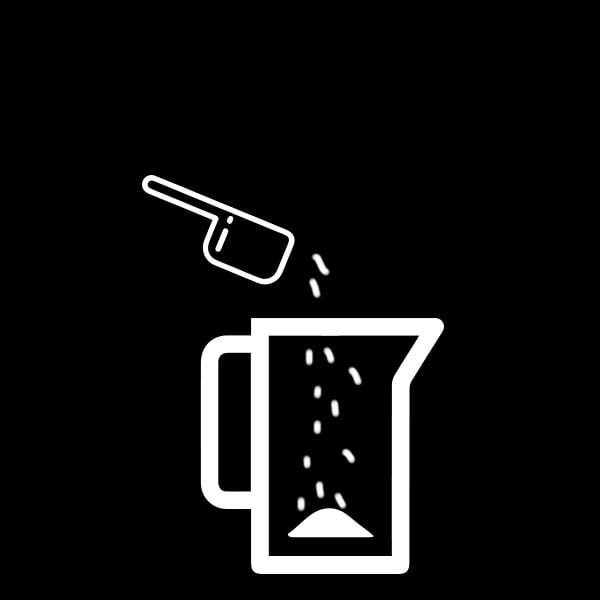 coffee powder in french press icon 